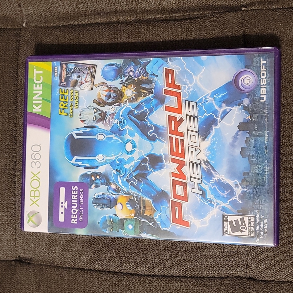 Xbox 360 kinect PowerUp Heroes